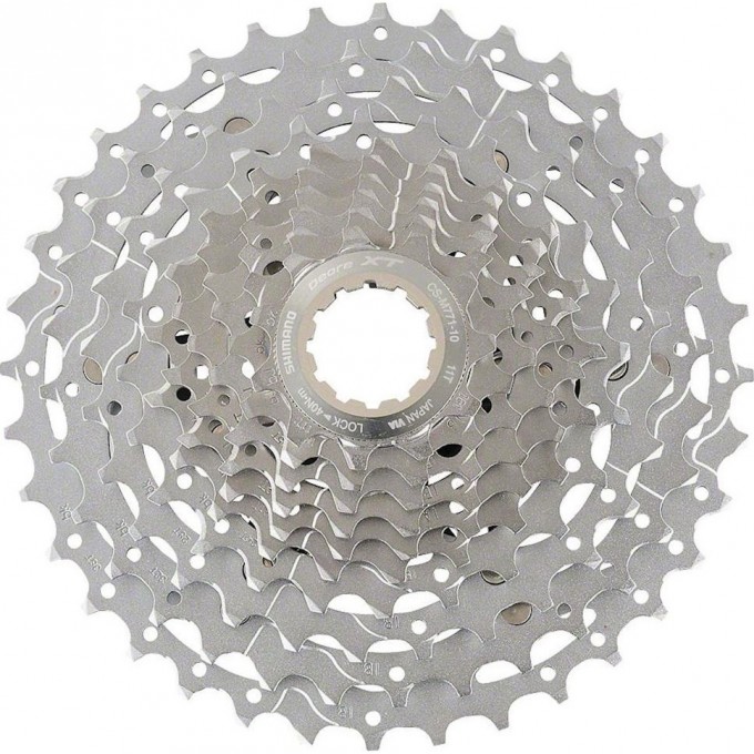 Кассета SHIMANO DEORE XT, M771, 10 скоростей, 11-32 ICSM77110132